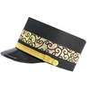 Sombreros de portero de nuevo dise&ntilde;o de alta calidad, personalizables con diferentes logotipos y colores, sombreros de portero de hotel personalizados