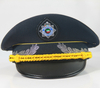 Casquette d'uniforme ferroviaire personnalis&eacute;e, chapeau de conducteur de chemin de fer, casquette de Service de Train