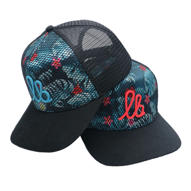 Gorras de camionero de malla de alta calidad con logotipo bordado
