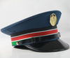 Casquette d'uniforme ferroviaire personnalis&eacute;e, chapeau de conducteur de chemin de fer, casquette de Service de Train