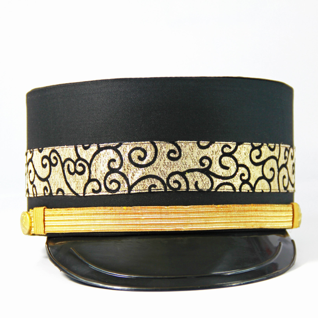 Chapeaux de portier de nouveau Design de haute qualit&eacute; personnalisables avec diff&eacute;rents Logos et couleurs chapeaux de portier d'h&ocirc;tel personnalis&eacute;s