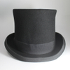 Sombrero de copa negro para actuaciones y ropa formal